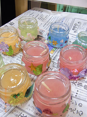 キャンドルづくり